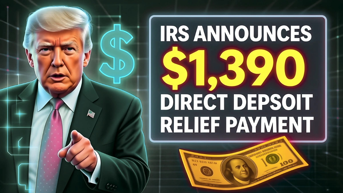 $1,390 IRS Direct Deposit Claim Goes Viral