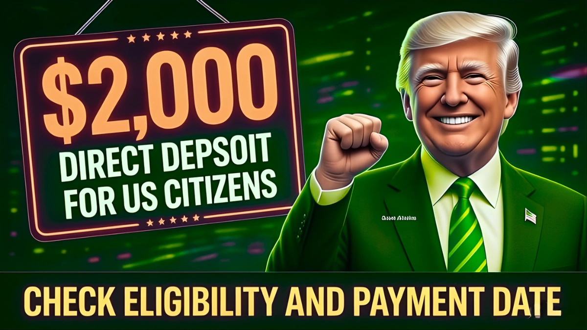 $2,000 Direct Deposit for U.S. Citizens in December 2025