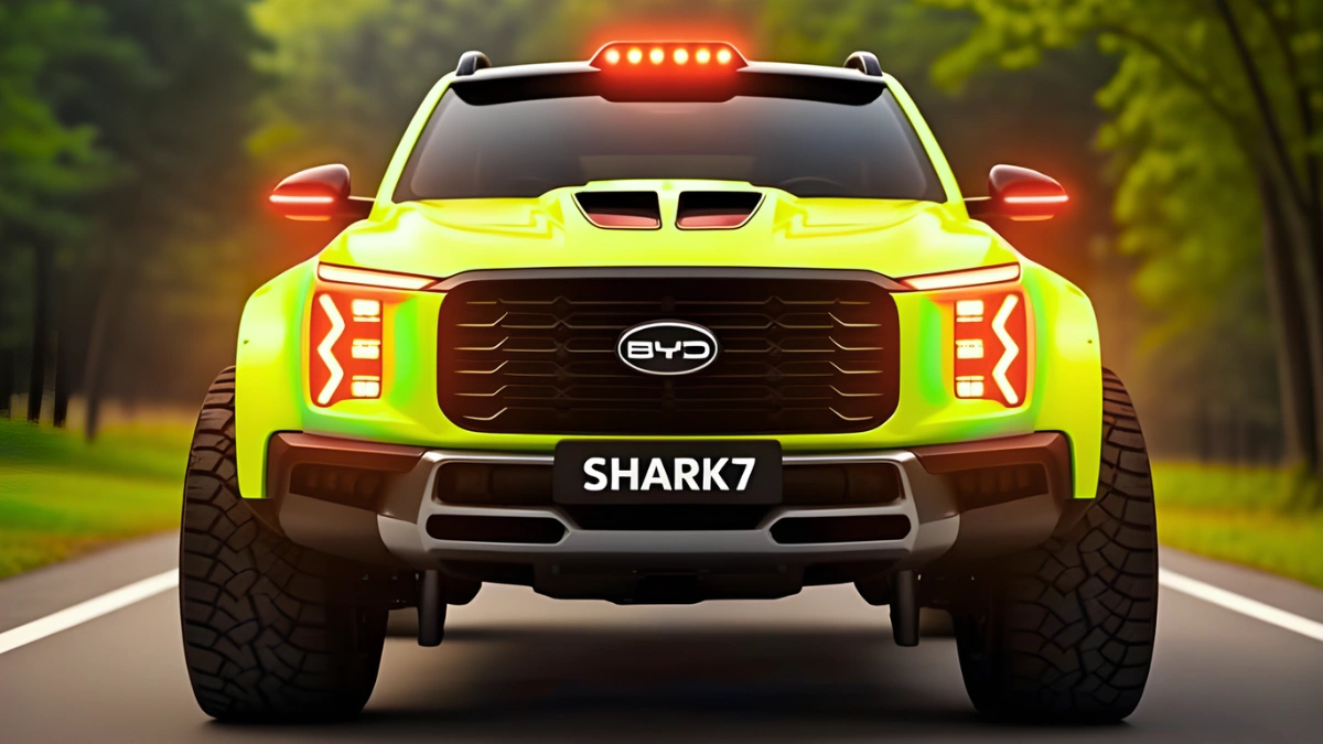 2026 BYD Shark 7 Breaks Cover