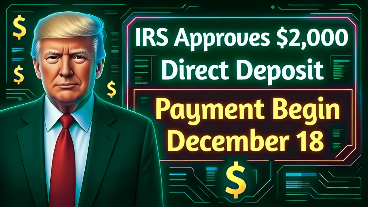IRS Approves New $2,000 Direct Deposit