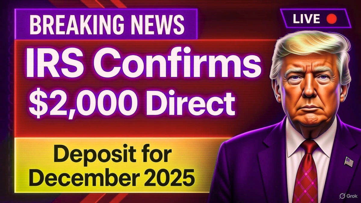 IRS Confirms $2,000 Direct Deposit for December 2025