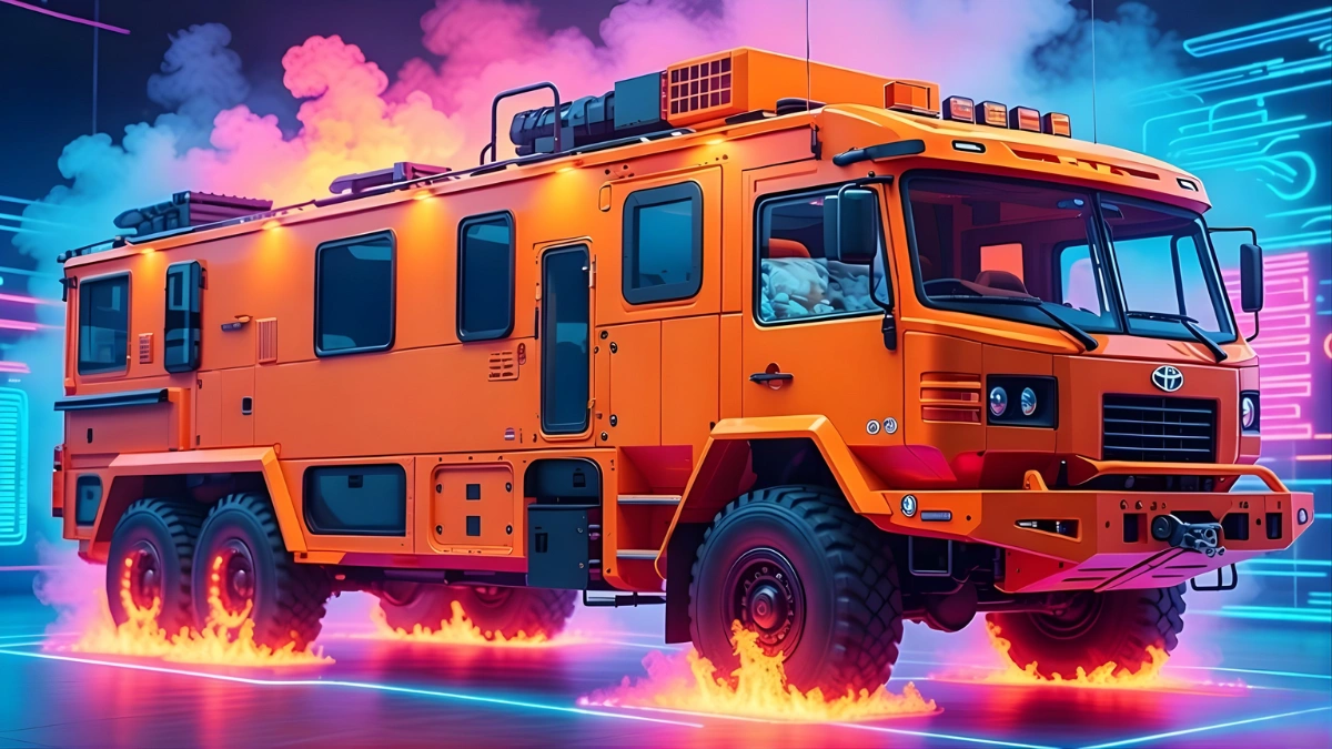 Toyota Sprinter 6×6 Motorhome Redefines Luxury Exploration